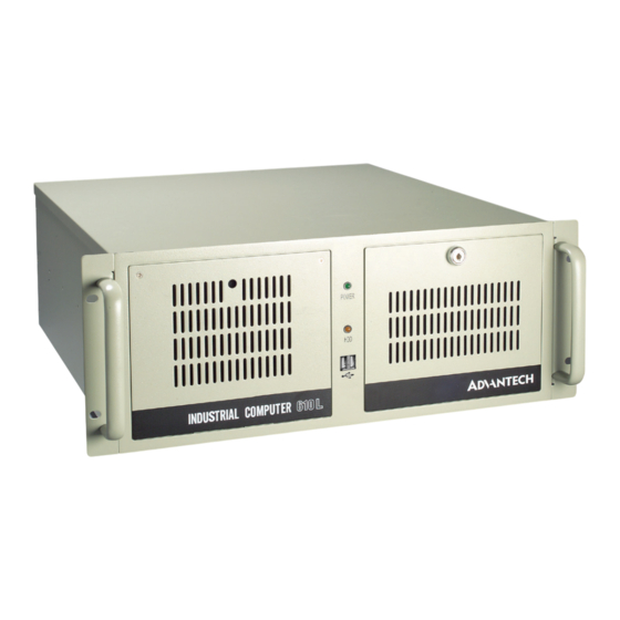 Advantech IPC-611 Series User Manual