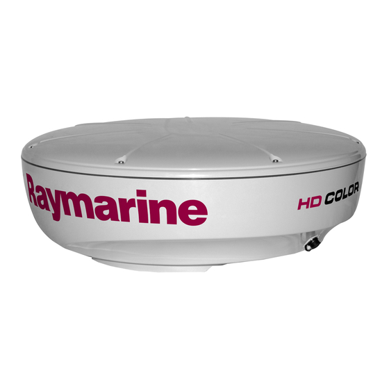 Raymarine RD418HD Manuals