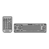 Panasonic CQ-DVR7000U Operating Instructions Manual