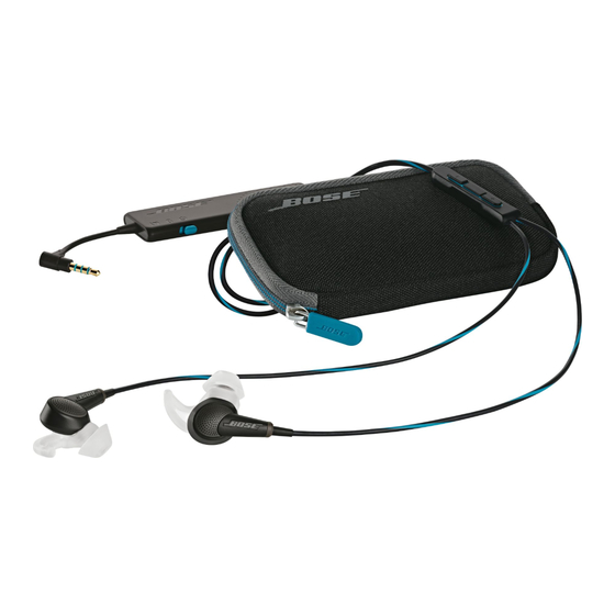 Bose QuietComfort 20 Manual