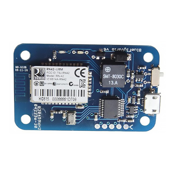 BlueFlyVario Bluetooth USB v12.2 Hardware Settings Manual