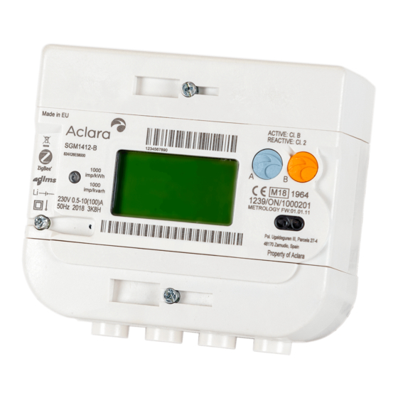 Aclara SGM1400 Series User Manual