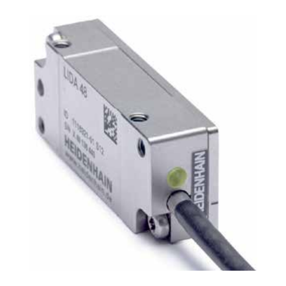 HEIDENHAIN LIDA 400 Series Manuals