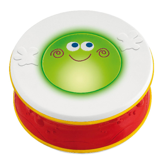 Chicco Rock'n'Roll Drum Instruction Leaflet