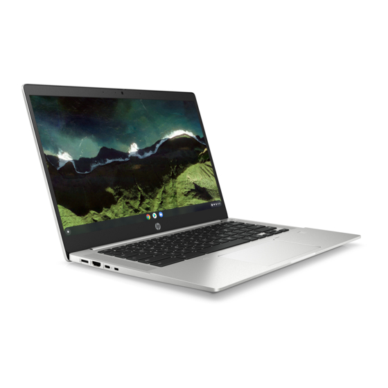 HP Chromebook Pro c640 G2 Manuals