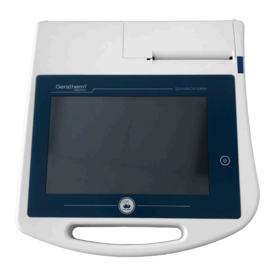 GERATHERM Spirostik Complete Instructions For Use Manual