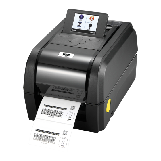 Wasp Barcode Technologies WPL308 Series User Manual