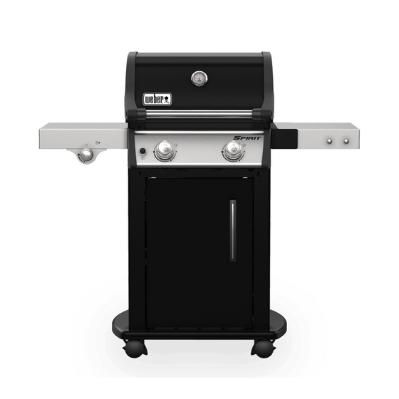 Weber Spirit E-325 GBS Owner's Manual