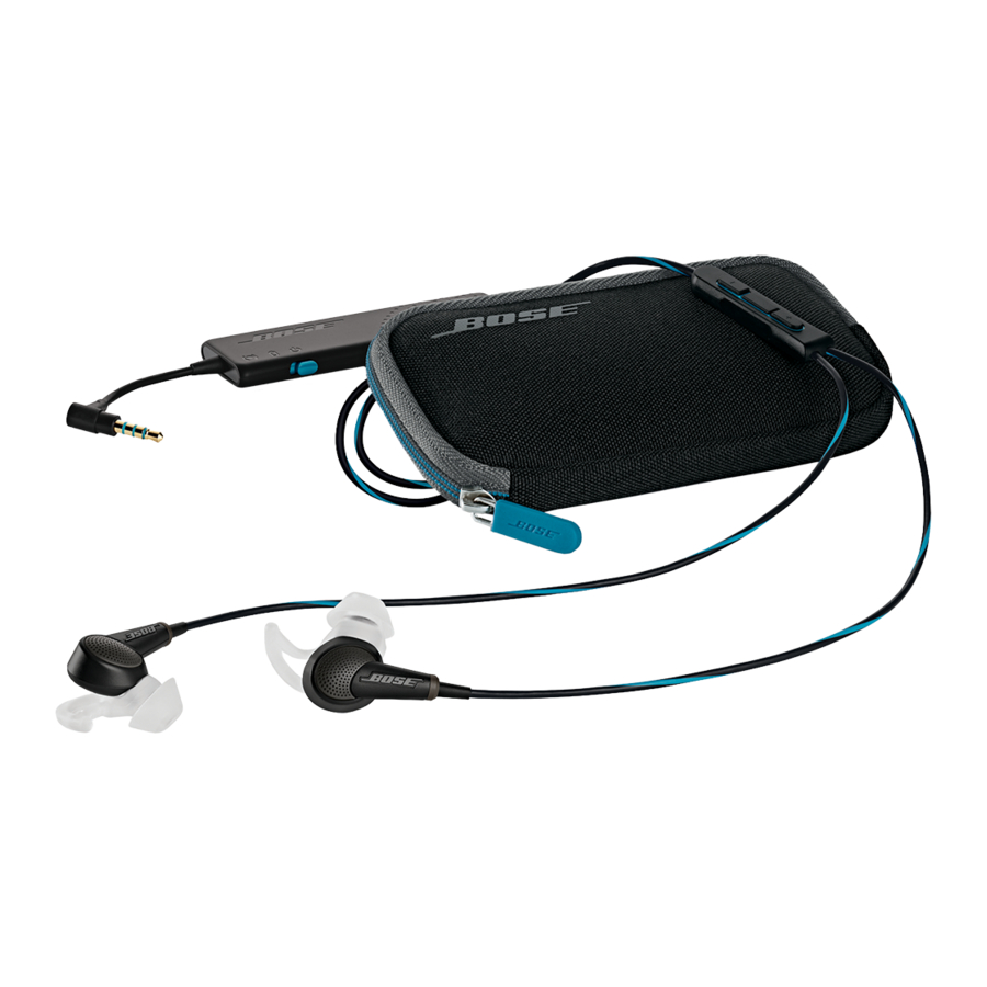 Bose QuietComfort 20 - Acoustic Noise Cancelling Headphones Manual