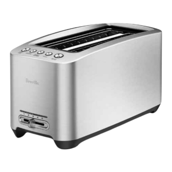 Breville Smart Toast BTA830XL Instruction Book