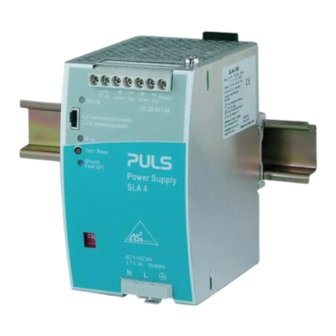 Puls AS-Interface SLA4.100 Installation Manual