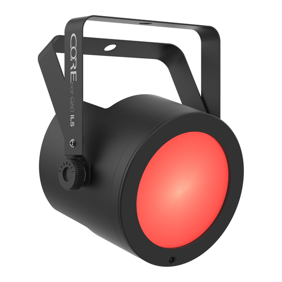 Chauvet DJ CORE PAR Q60 ILS Quick Reference Manual