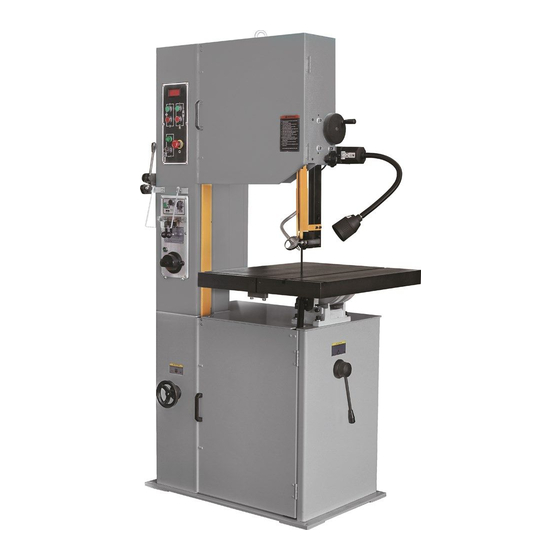 User Manuals: Huvema HU 2613 VBS Super Vertical bandsaw