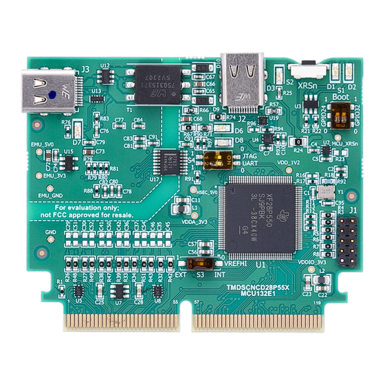 Texas Instruments TMDSCNCD28P55X User Manual