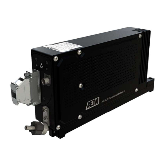 AEM ASM-MTR138-000GNW Installation And Operation Manual