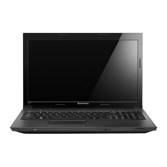 Lenovo B460e Regulatory Notice