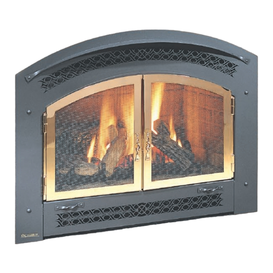 Excalibur Excalibur P90-NG Gas Fireplace Manuals