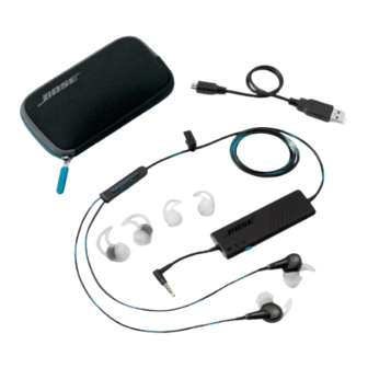 Bose QuietComfort 20 Owner's Manual