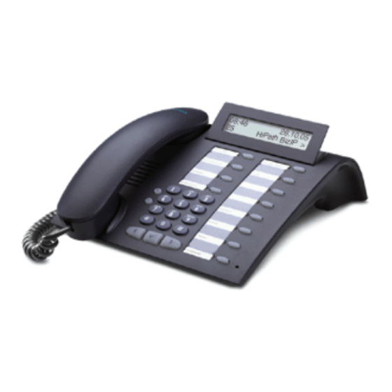 User Manuals: Siemens HiPath BizIP Telephone System