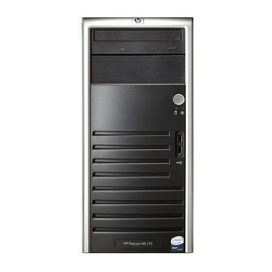 HP ML110 G2a User Manual