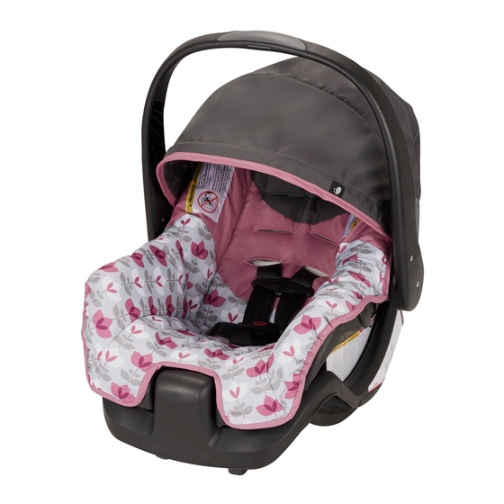 User Manuals Evenflo Nurture Infant Car Seat