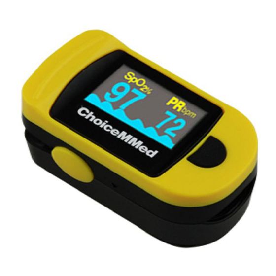 ChoiceMMed OxyWatch C20 Operator's Manual