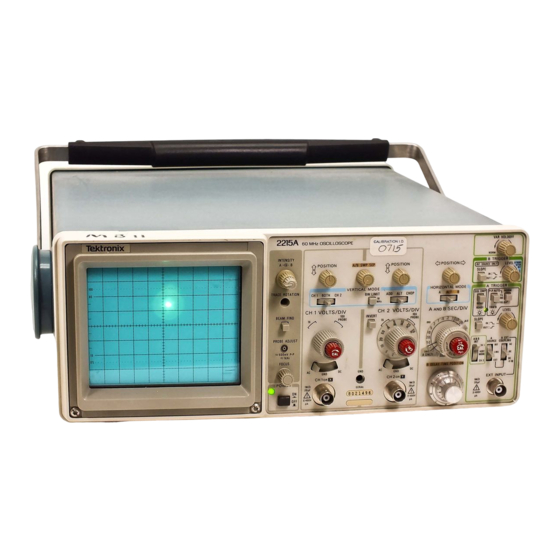 Tektronix 2215A Operator's Instruction Manual