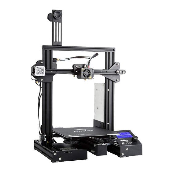 Creality 3D Ender-3 Pro Series Manual Book