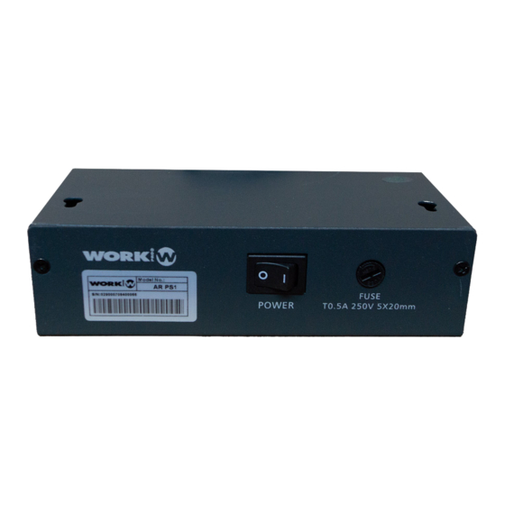 WorkPro AR PS 1 User Instructions