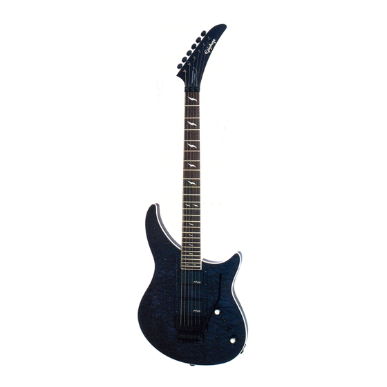 Epiphone Prophecy Futura Custom FX Brochure