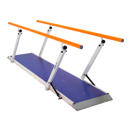 Chiroform StandGOSystem PARALLEL BARS PLUS 2M User And Maintenance Manual