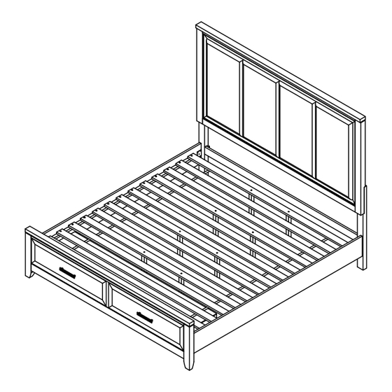 New Classic Furniture FIONA B2442-110 Assembly Instructions