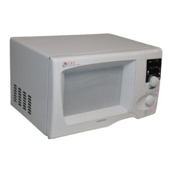 Daewoo KOG-376T Instruction Manual