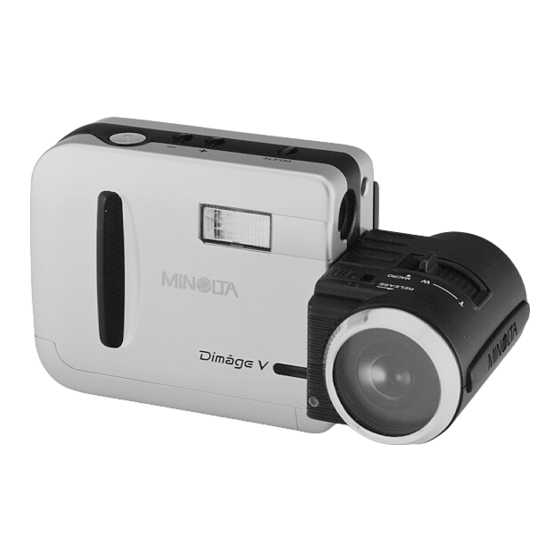 Minolta Dimage V Instruction Manual
