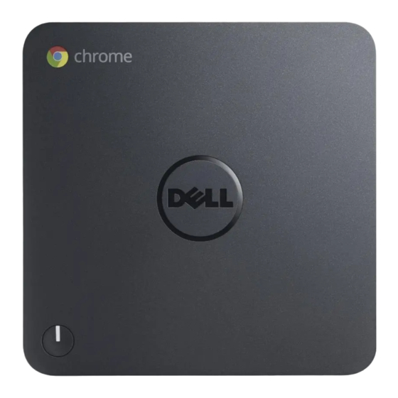 Dell ChromeBox For Meetings User Manual