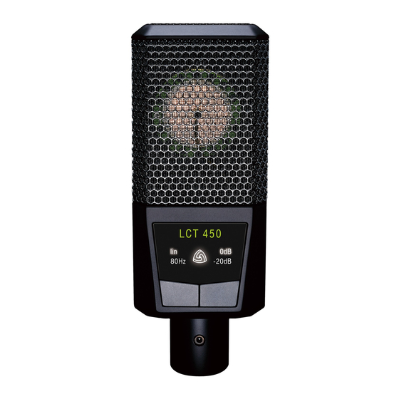 Lewitt LCT 450 User Manual