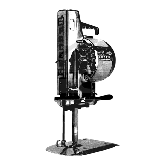 Wolf NEW PACER 100 Series Parts And Service Manual