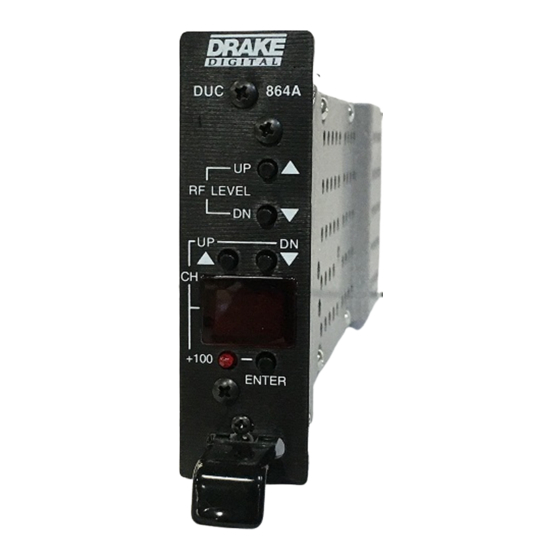 DRAKE DUC864A Instruction Manual