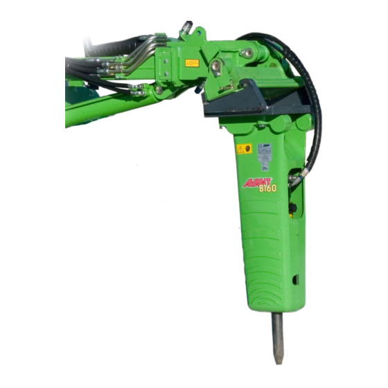AVANT B70 Silent Operator's Manual