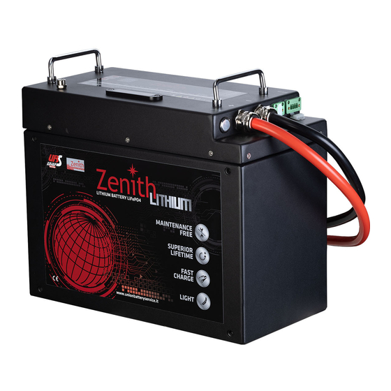 Zenith ZLI012100 User Manual
