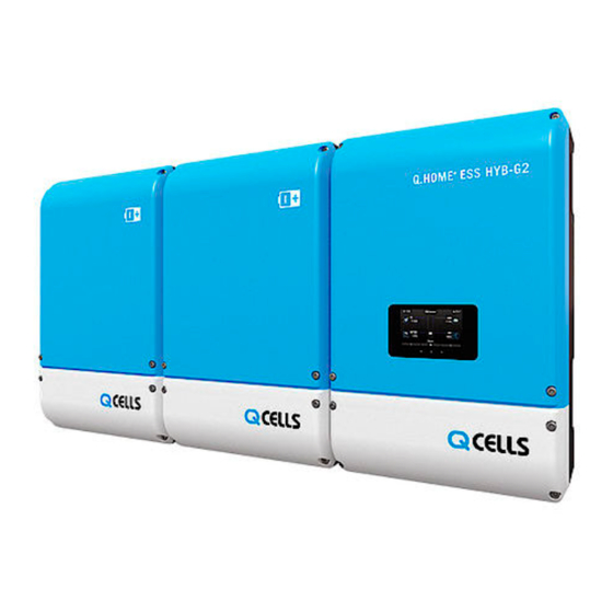 Qcells Q.HOME+ESS HYB-G2 Manuals