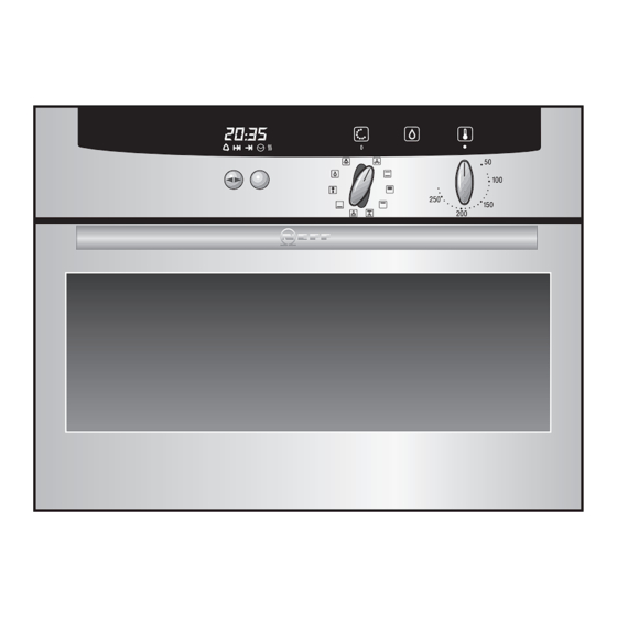 NEFF B 1722 Series Instructions For Use Manual