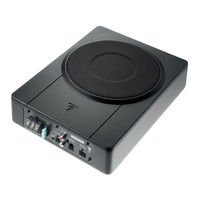 Focal ISUB ACTIVE Quick Start Manual