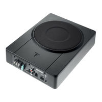 Focal ISUB ACTIVE 2.1 Quick Start Manual