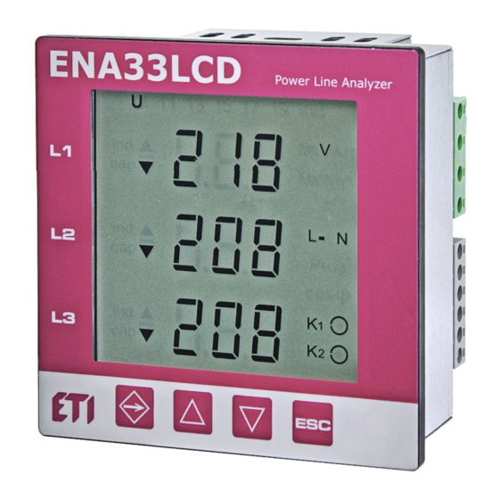 ETI ENA33LCD User And Service Manual