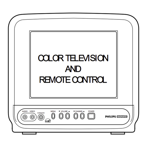 Philips MAGNAVOX PR0930X1 Owner's Manual