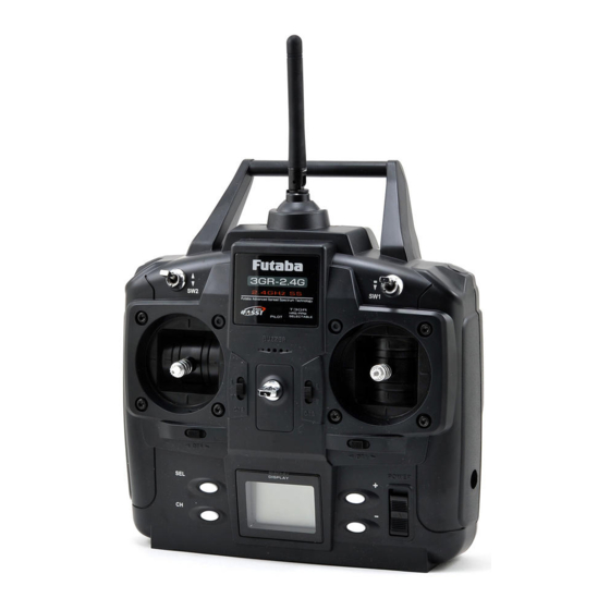 FUTABA 3GR-2.4GHZ Instruction Manual