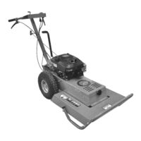 DR SCOUT FIELD and BRUSH MOWER Operating Instructions Manual