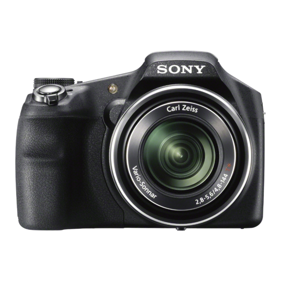 Sony Cyber-Shot DSC-HX200 Instruction Manual