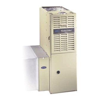 Carrier weathermaker 8000 Installation, Start-Up And Operator's Manual